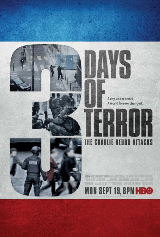 1000 piece jigsaw puzzle for tv poster: 3 Days of Terror: The Charlie Hebdo Attacks