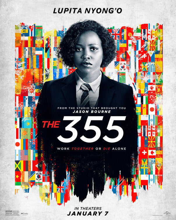 1000 piece jigsaw puzzle for the movie poster: The 355 (2022) ver10