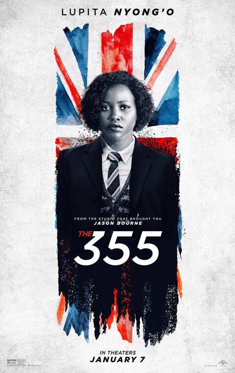 1000 piece jigsaw puzzle for the movie poster: The 355 (2022) ver6