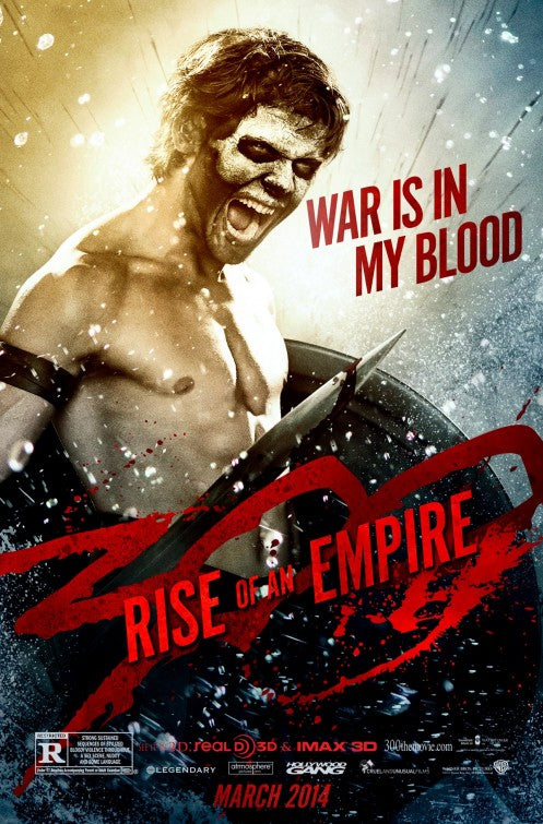 1000 piece jigsaw puzzle for the movie poster: 300: Rise of an Empire (2014) ver10
