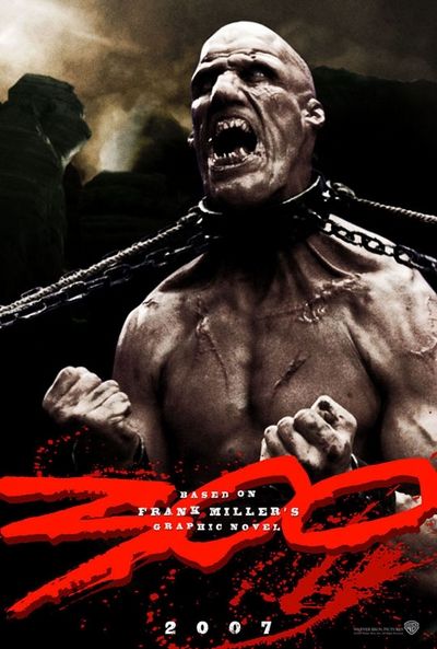 the movie poster: 300 (2007) ver2