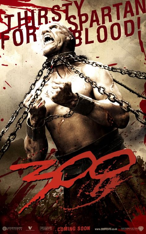 the movie poster: 300 (2007) ver6