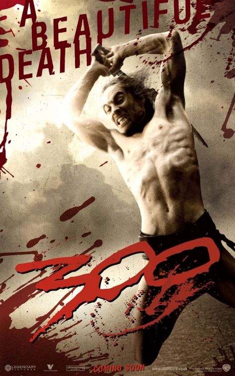 the movie poster: 300 (2007) ver9