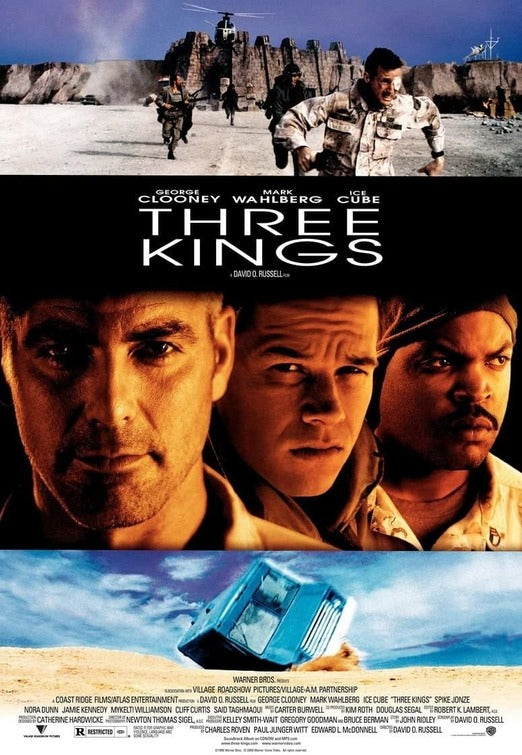 the movie poster: Three Kings (1999) ver2