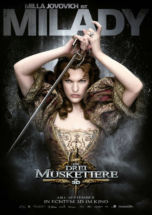 1000 piece jigsaw puzzle for the movie poster: The Three Musketeers (2011) ver10