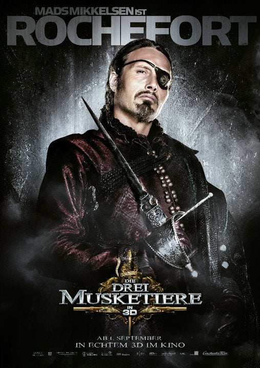 1000 piece jigsaw puzzle for the movie poster: The Three Musketeers (2011) ver16