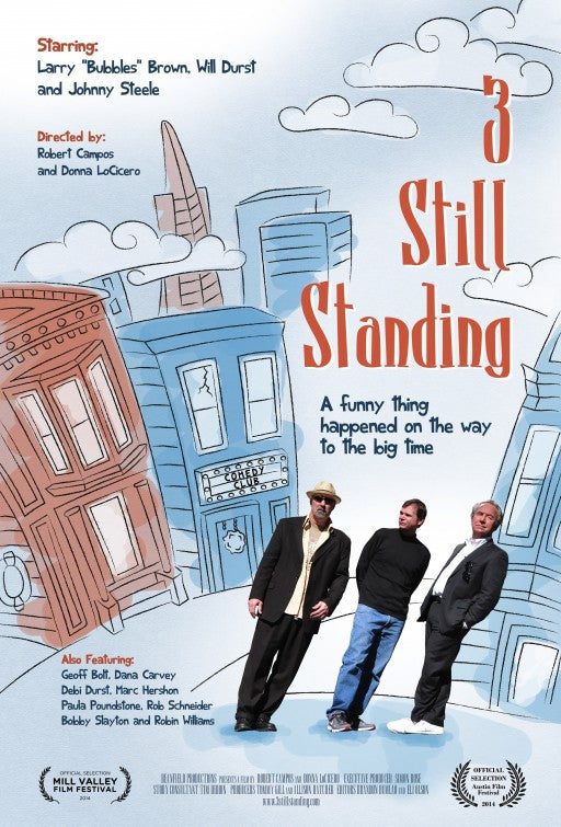 1000 piece jigsaw puzzle for the movie poster: 3 Still Standing (2014)