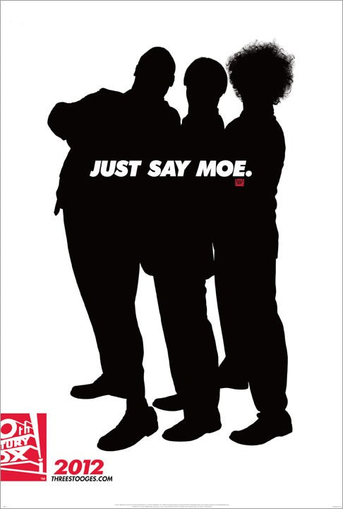 1000 piece jigsaw puzzle for the movie poster: The Three Stooges (2012)