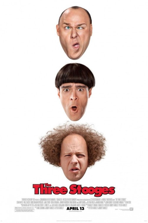 1000 piece jigsaw puzzle for the movie poster: The Three Stooges (2012) ver2