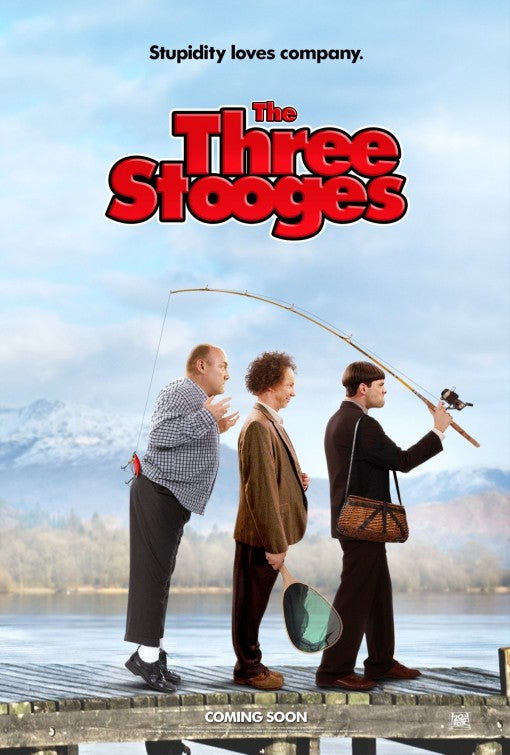 1000 piece jigsaw puzzle for the movie poster: The Three Stooges (2012) ver4