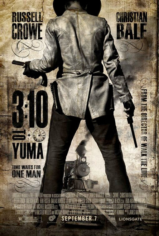 the movie poster: 3:10 to Yuma (2007)