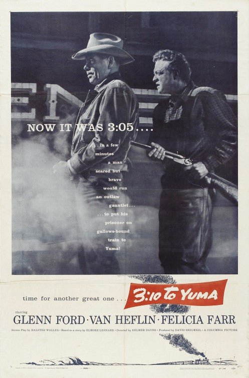 1000 piece jigsaw puzzle for the movie poster: 3:10 to Yuma (1957)