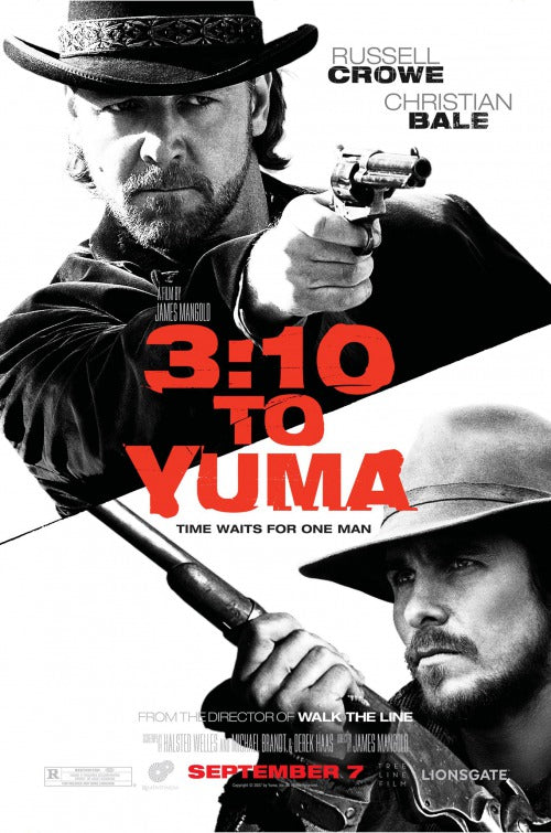 the movie poster: 3:10 to Yuma (2007) ver3