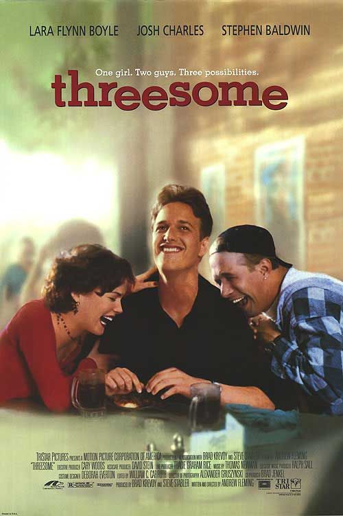 the movie poster: Threesome (1994) ver1