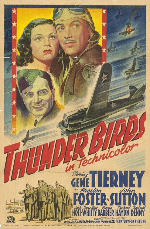 the movie poster: Thunder Birds (1942)