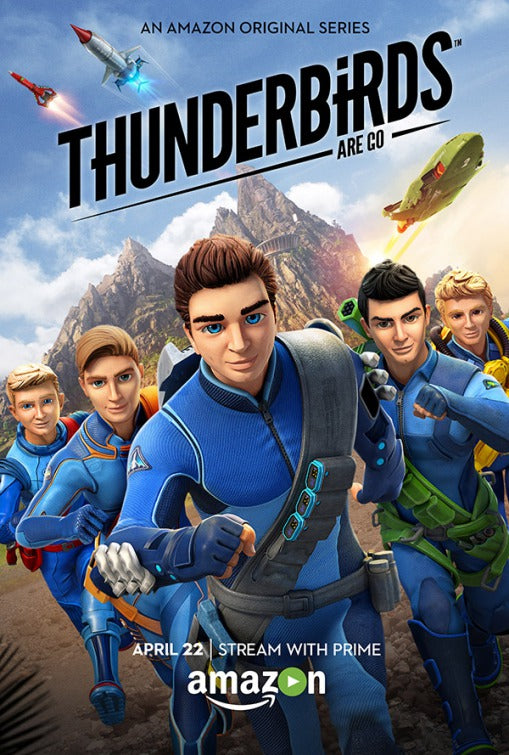 1000 piece jigsaw puzzle for tv poster: Thunderbirds Are Go