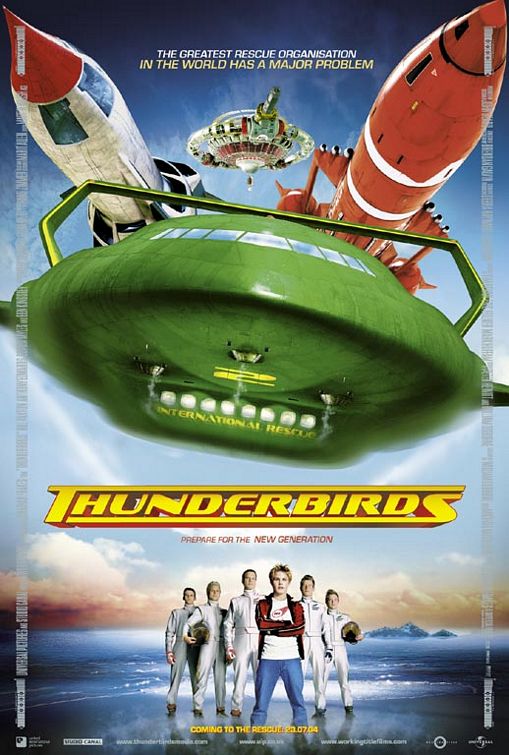 the movie poster: Thunderbirds (2004) ver4