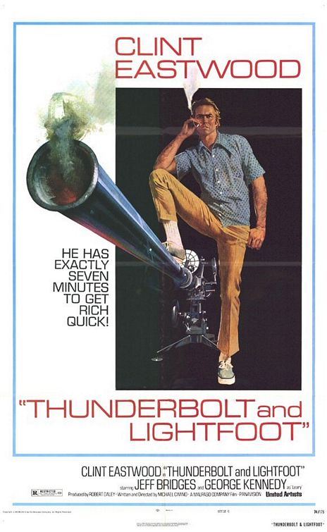 the movie poster: Thunderbolt and Lightfoot (1974) ver2