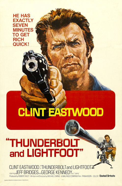 the movie poster: Thunderbolt and Lightfoot (1974) ver3