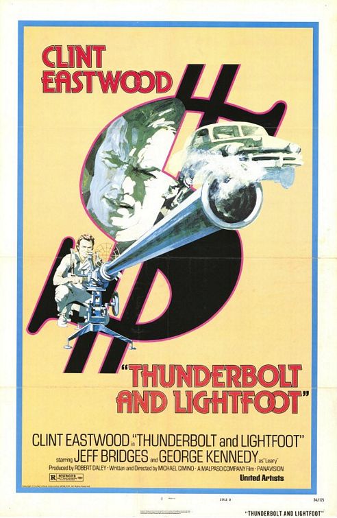 the movie poster: Thunderbolt and Lightfoot (1974) ver4