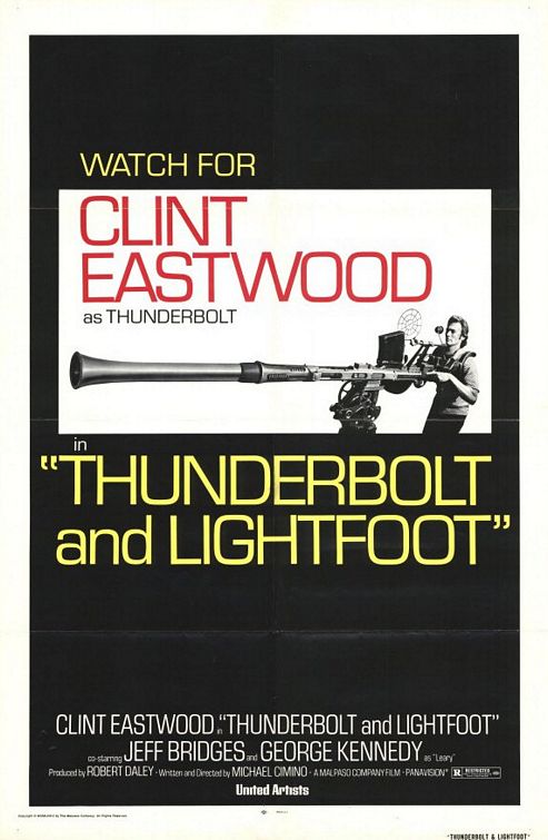 the movie poster: Thunderbolt and Lightfoot (1974) ver5