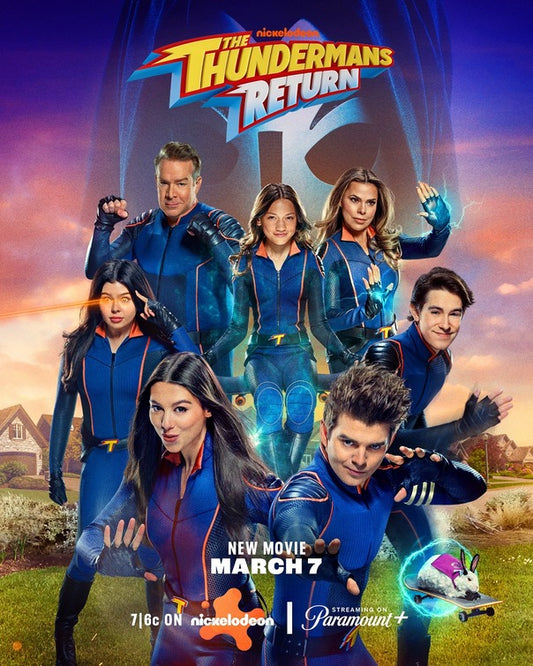 1000 piece jigsaw puzzle for the movie poster: The Thundermans Return (2024) ver2