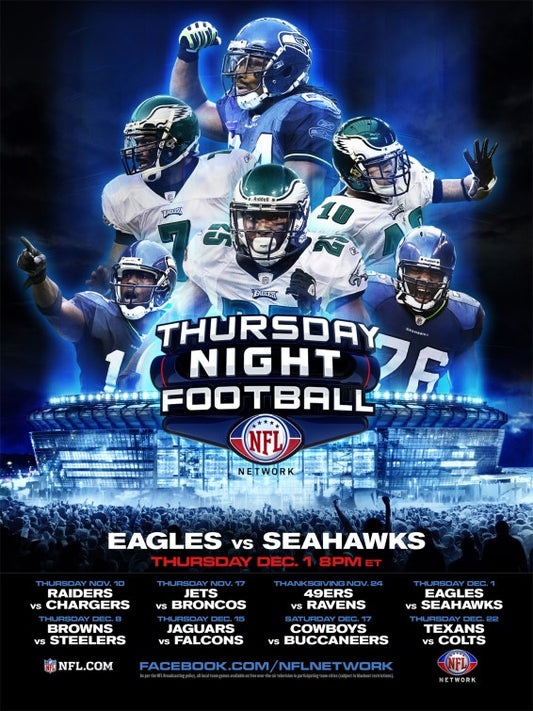 1000 piece jigsaw puzzle for tv poster: Thursday Night Football, ver2