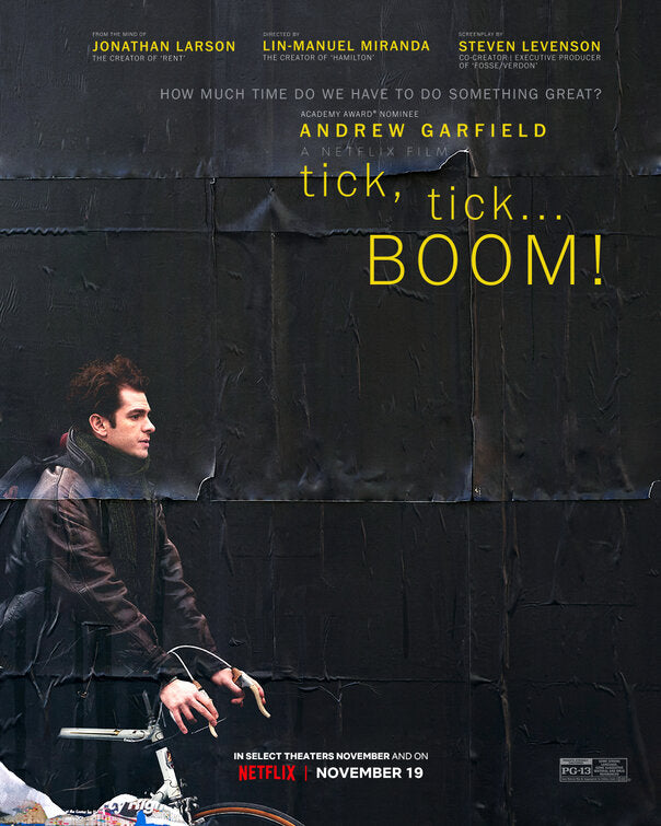 1000 piece jigsaw puzzle for the movie poster: Tick, Tick... Boom (2021) ver5