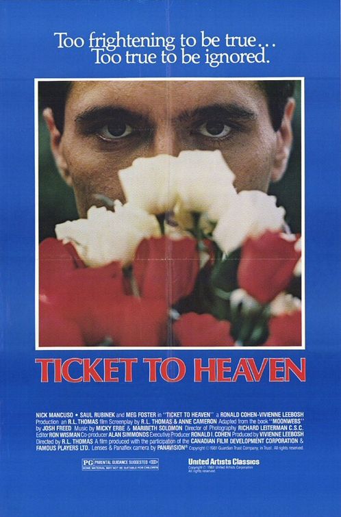 the movie poster: Ticket to Heaven (1981)