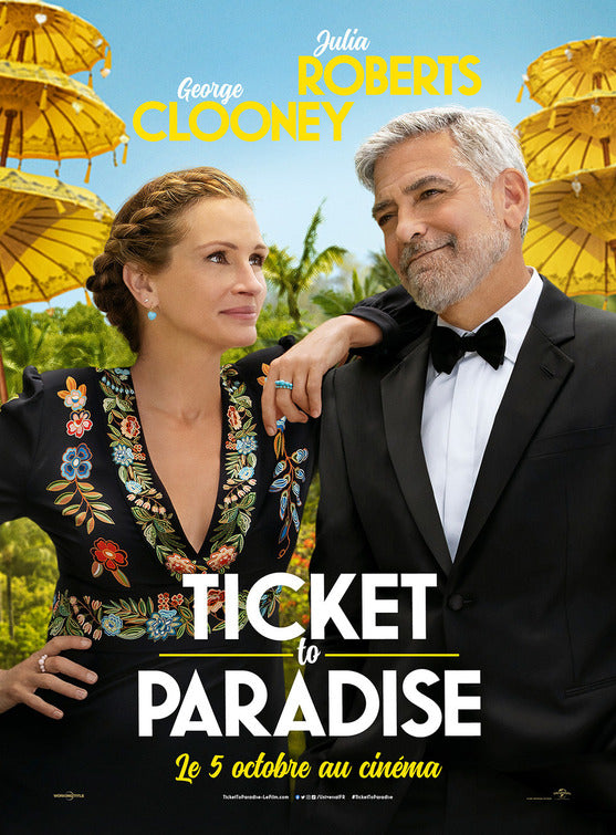 1000 piece jigsaw puzzle for the movie poster: Ticket to Paradise (2022) ver2