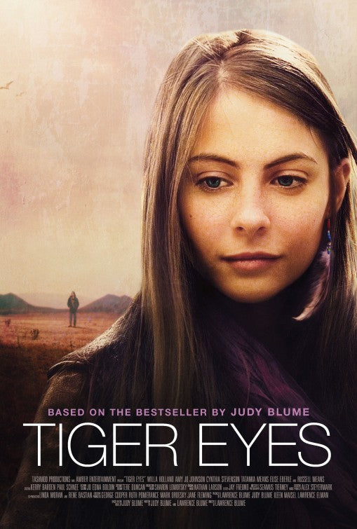 1000 piece jigsaw puzzle for the movie poster: Tiger Eyes (2013)