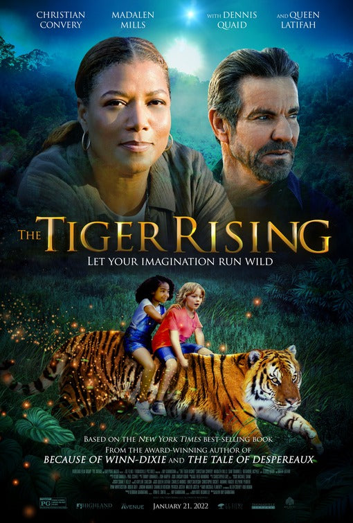 1000 piece jigsaw puzzle for the movie poster: The Tiger Rising (2022)