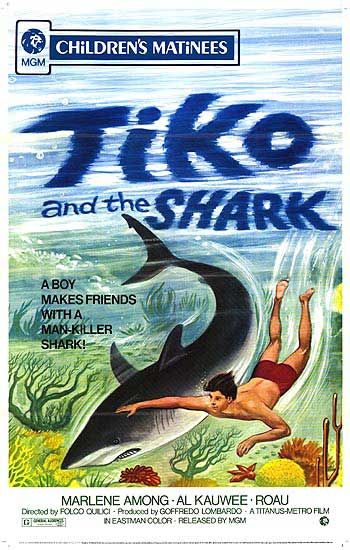 the movie poster: Tiko and the Shark (1966)