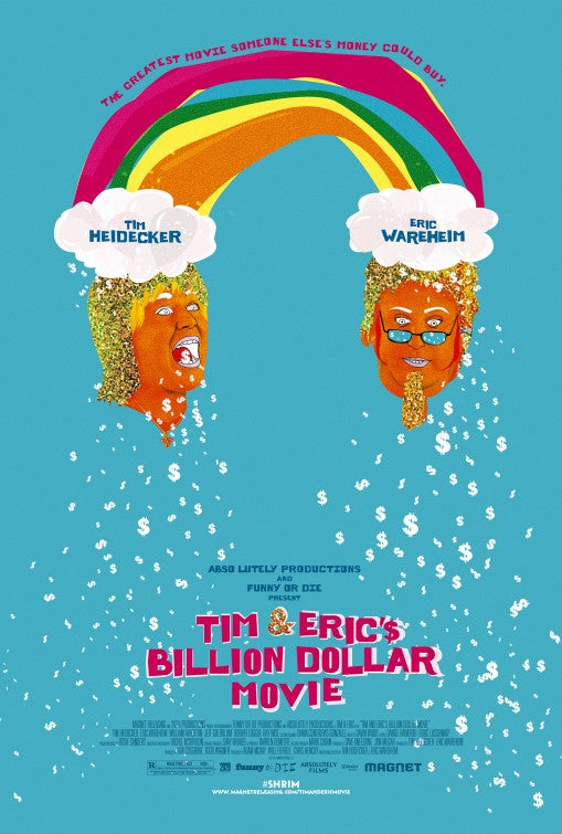 1000 piece jigsaw puzzle for the movie poster: Tim and Eric's Billion Dollar Movie (2012) ver2