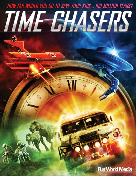 1000 piece jigsaw puzzle for tv poster: Time Chasers