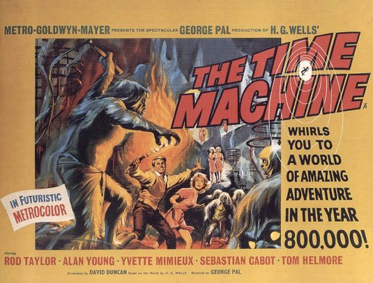 the movie poster: The Time Machine (1960) ver3
