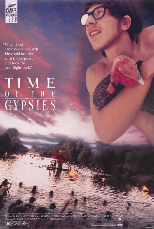the movie poster: Time of the Gypsies (1990)
