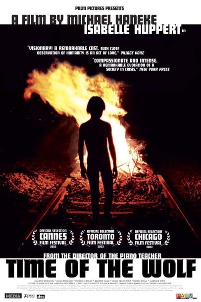the movie poster: The Time of the Wolf (2004)