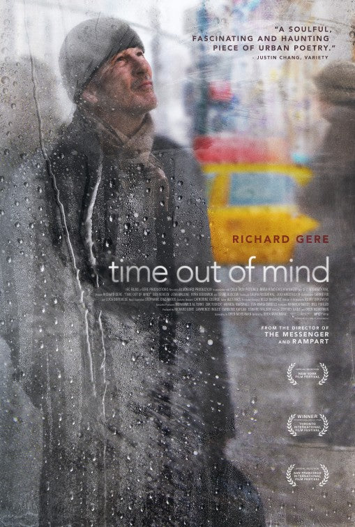 1000 piece jigsaw puzzle for the movie poster: Time Out of Mind (2015)
