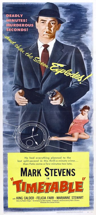 the movie poster: Time Table (1956)