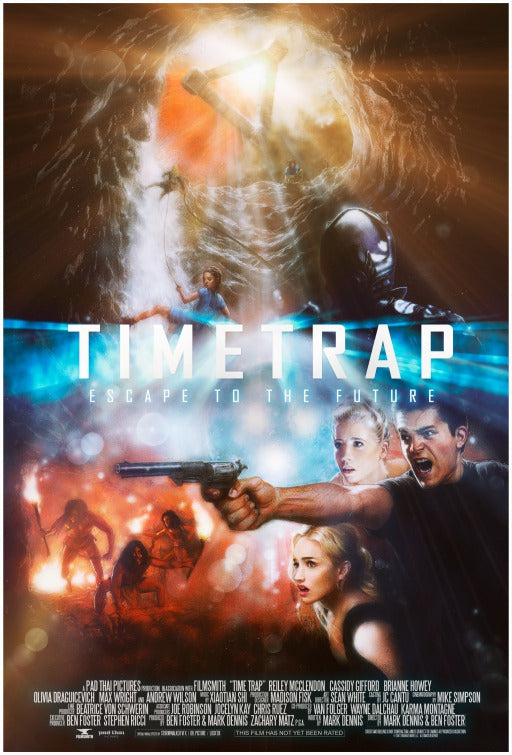 1000 piece jigsaw puzzle for the movie poster: Time Trap (2017)