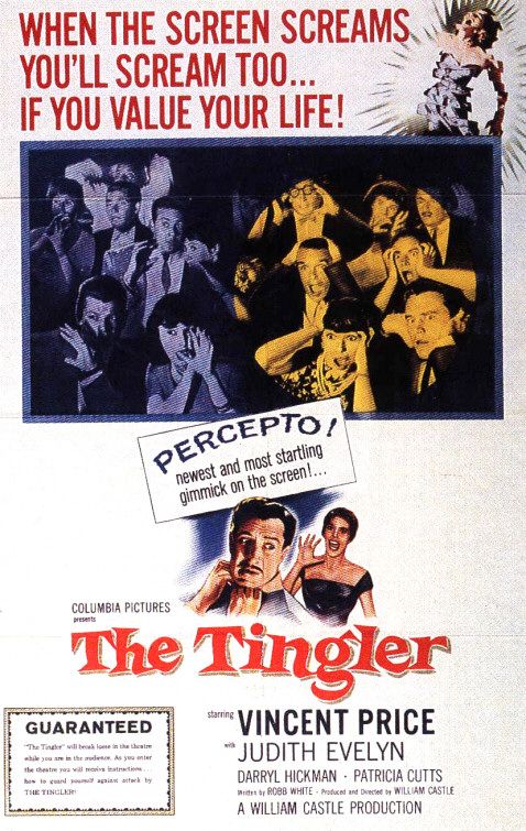 the movie poster: The Tingler (1959)