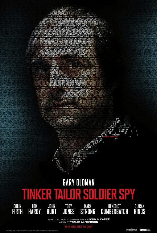 1000 piece jigsaw puzzle for the movie poster: Tinker, Tailor, Soldier, Spy (2011) ver5