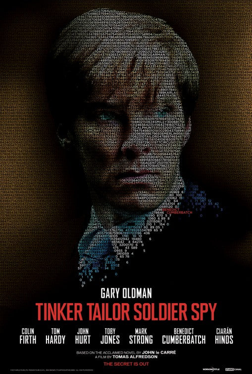 1000 piece jigsaw puzzle for the movie poster: Tinker, Tailor, Soldier, Spy (2011) ver6