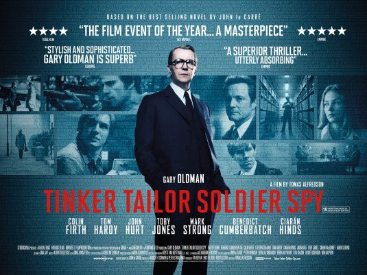 1000 piece jigsaw puzzle for the movie poster: Tinker, Tailor, Soldier, Spy (2011) ver7
