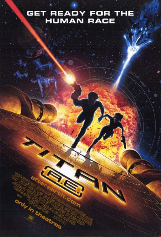 1000 piece jigsaw puzzle for the movie poster: Titan A.E. (2000) ver2