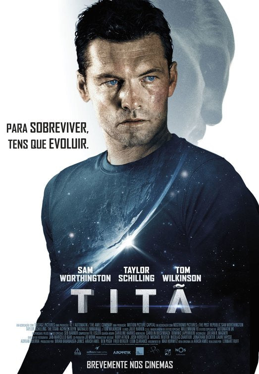 1000 piece jigsaw puzzle for the movie poster: The Titan (2018) ver5