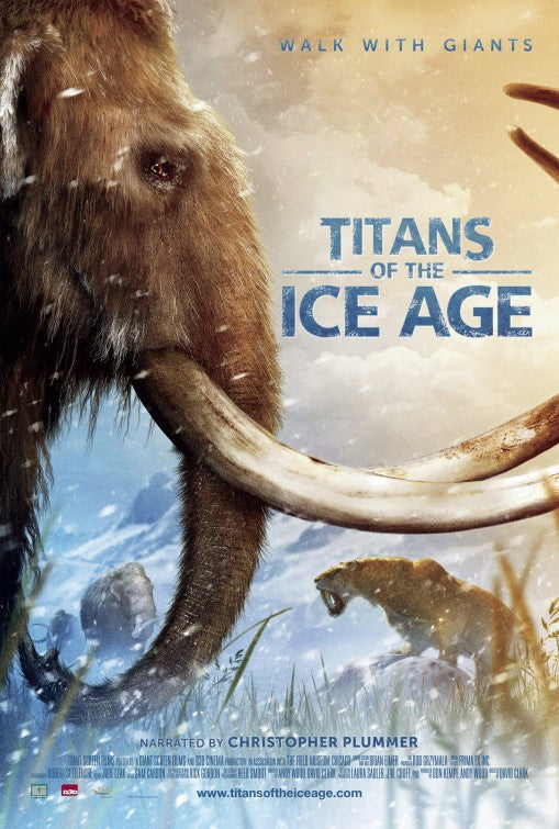 1000 piece jigsaw puzzle for the movie poster: Titans of the Ice Age (2013)