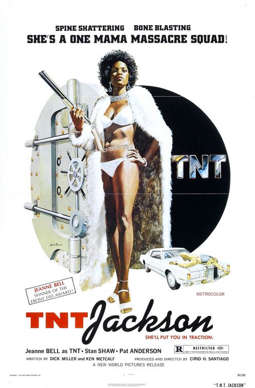 the movie poster: T.N.T. Jackson (1975)