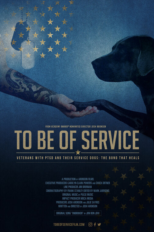 1000 piece jigsaw puzzle for the movie poster: To Be of Service (2019)